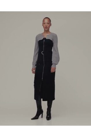 GapStudio Grey CashSoft Shrunken Cardigan - Image 2 of 5