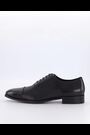 Dune London Black Slating Saffiano Emboss Oxford Shoes - Image 2 of 6