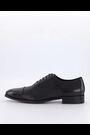 Dune London Black Regular Fit Slating Saffiano Emboss Oxford Shoes - Image 2 of 6