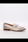 zlata (barva); zlato - Dune London Grandeur Snaffle Slim Sole mokasini - Slika 2 iz 7