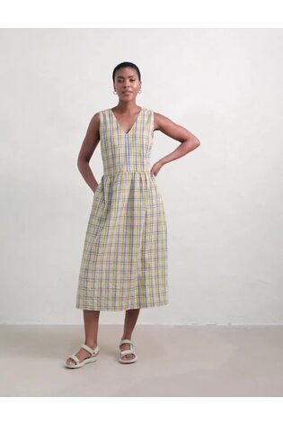 Seasalt Cornwall Black Lowland Heather Sleeveless Dress - Image 2 of 6