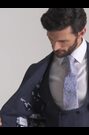 Skopes Blue Slim Fit Anello Check Suit Jacket - Image 1 of 1