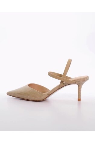 Dune London Pink Classical Elasticated Open Court Shoes - Image 2 of 7