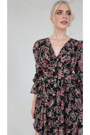 Lovedrobe embroidered dress top