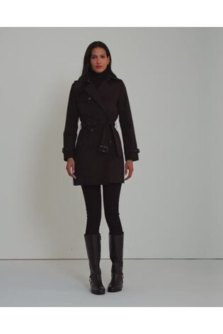Lauren Ralph Lauren Double-Breasted Cotton-Blend Trench Coat - Image 2 of 6