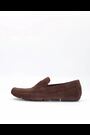 Dune London Brown Bradlay Saddle Driver Shoes - Image 2 of 6