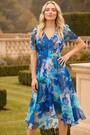 Vestido Roman Floral com Bainha Assimétrica - Imagem 2 de 5