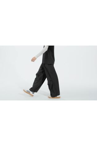 adidas Originals Black Premium Essentials Utility Parachute Tracksuit Bottoms - Image 2 of 6
