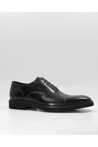 Dune London Black Chunky Sole Shiloh Dress Shoes - Image 2 of 7