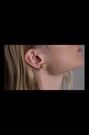 Ted Baker Gold Tone FUTURA Furled Flower Stud Earrings - Image 2 of 6