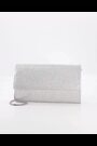Silber - Dune London Esmes Structured Foldover Clutch - Bild 2 von 6