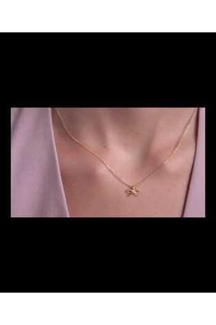 Gull/enkelt metall - Ted Baker BLAIRE: Mini-sløyfeanhengskjede - Bilde 2 av 6