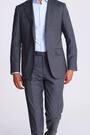 MOSS Grey Tailored Fit Twill Suit Jacket - Image 2 of 7