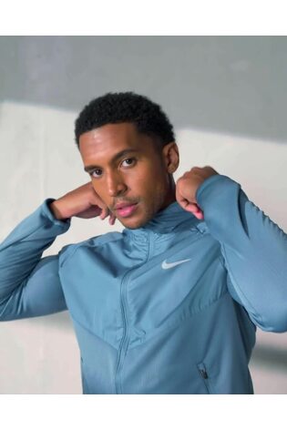 Nike Smokey Blue Therma-FIT Sphere Miler Running Jacket - Image 2 of 11