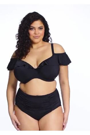 Elomi Plain Sailing Underwire Plunge Bikini Top - Image 2 of 5