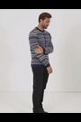 Blue Fairisle Crew Jumper - Image 2 of 2