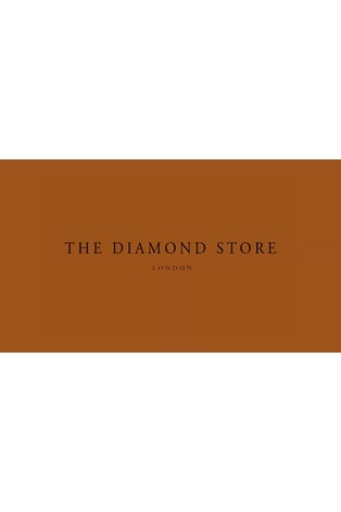 The Diamond Store White 0.30ct Lab Diamond Rub Over Stud Earrings in 9K White Gold - 5.2mm
