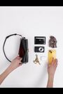 COACH Black Refined Calf Leather Jet Shoulder Bag - Image 2 of 5