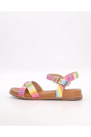 Pink - Dune London Lassey Sandalen mit überkreuzten Riemen - Bild 2 von 7