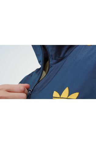 adidas Originals Blue Firebird Loose Tracktop - Image 2 of 10