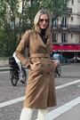 Sosandar Natural Suede Trench Coat - Image 2 of 6