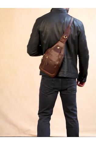 Lakeland Leather Brown Keswick Sling Bag - Image 2 of 5