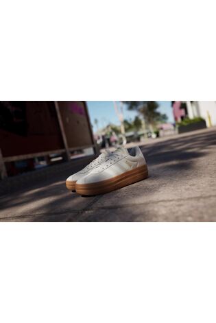 adidas Brown VL Court Bold Trainers - Image 2 of 16