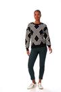 Roman Blue Fleece Lined Stretch Bengaline Trousers - Image 2 of 6