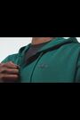 adidas Originals Green Adicolor Oversize Full-Zip Hoodie - Image 2 of 6