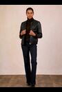 Lakeland Leather Black Braithwaite Bomber Jacket - Image 2 of 7