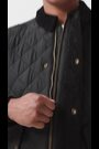 Black Diamond Quilt Corduroy Collared Jacket - Image 2 of 12