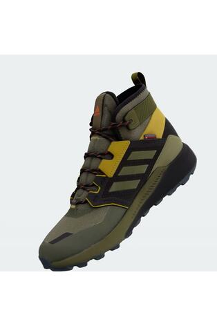 adidas Green Terrex Trailmaker Mid COLD.RDY Hiking Boots - Image 2 of 8