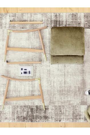 Tweedy Plain Light Natural Flinton Wooden Accent Chair - Image 2 of 10