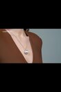 Karen Millen Gold Tone Large Pearl Ball Pendant Necklace - Image 2 of 6
