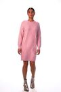 Roman Pink Pearl Detail Textured Jumper Dress - Image 2 of 6