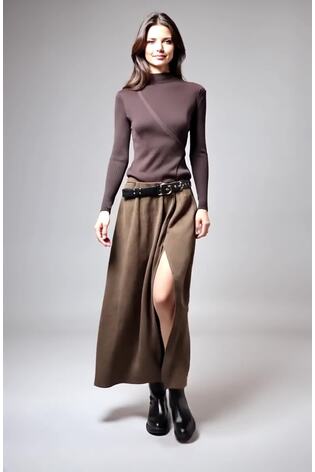 Religion dolgo krilo iz semiša z žepi iz semiša Religion Aida - Slika 2 iz 7