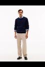Tommy Hilfiger Blue Cable Knit Crew Neck Jumper - Image 2 of 6