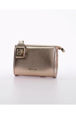 Dune London Gold Koined Turnlock Cardholder - Image 2 of 6