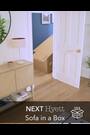 Soft Marl Dark Grey Hyett Compact 2 Seater 'Sofa In A Box' - Image 2 of 5