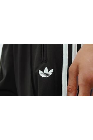adidas Originals Black Firebird Loose Trousers - Image 2 of 6
