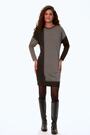 Roman Grey Colour Block Knitted Jumper Dress - Image 2 of 6