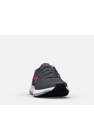 Under Armour Grey/Pink Surge Trainers