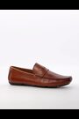 Dune London Tan Brown Bradlay Saddle Driver Shoes - Image 2 of 6