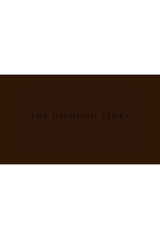 The Diamond Store 9K White Gold Emerald and Halo Diamond Stellato Eternity Ring - Image 2 of 5