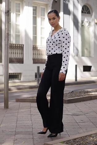 Sosandar White Revere Collar Printed Shirt - Image 2 of 6