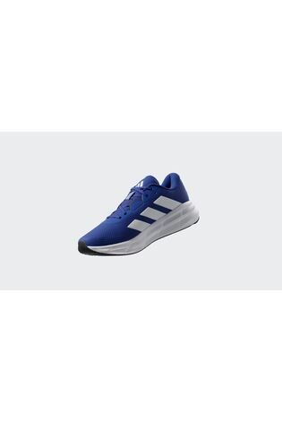 adidas Blue/white Galaxy 7 Running Trainers - Image 2 of 10