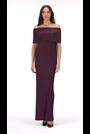 leem Purple Off-Shoulder Plisse Dress - Image 2 of 5
