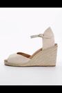 Dune London Pink Koto Diamanté Detail Espadrilles - Image 2 of 7