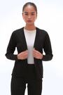 Roman Black Petite Plain Stretch Cardigan - Image 2 of 6