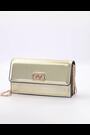 Dune London Gold Sapphire Branded Cross-Body Bag - Image 2 of 6